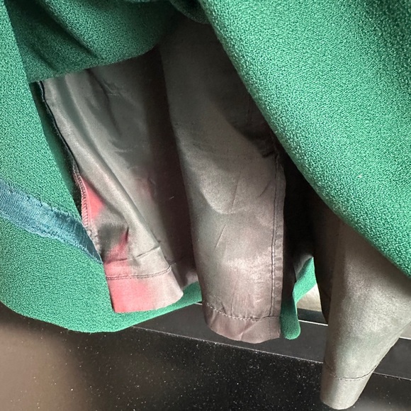 Vintage Elegant Green Women's Dress - Picture 5 of 7